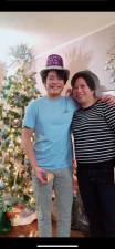 Gabe Uy with his mother, Vivian, who recently passed away at the age of 56. (Photo courtesy of Gabe Uy)