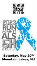 The fourth annual Run Against ALS 5K and a one-mile fun run will be Saturday, May 20 in Mountain Lakes.