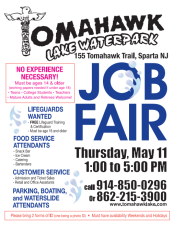 Tomahawk Lake Waterpark hosts second job fair today