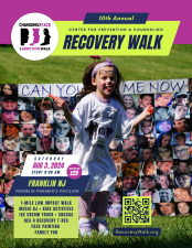 Changing the Face of Addiction Walk is today