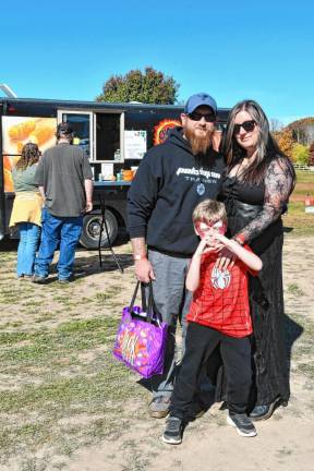 <b>Billy, Colton and Amanda Laird of Unionville, N.Y.</b>