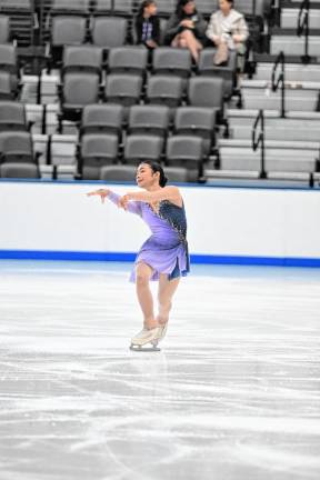 Skater takes silver in competition