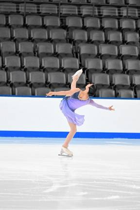 Skater takes silver in competition