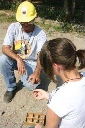 Fossil digs at Sterling Hill Mines