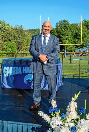 Sparta High School Principal Edward Lazzara.