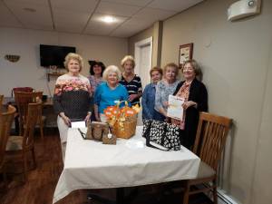 Members of the Sparta Woman’s Club prepare for the annual Game Day &amp; Luncheon fundraiser, which will be from 11 a.m. to 3 p.m. Wednesday, Oct. 18 at Lake Mohawk Golf Club. All proceeds will go to scholarships and local charities. For information and to register, go online to www.spartawomansclub.org (Photo provided)