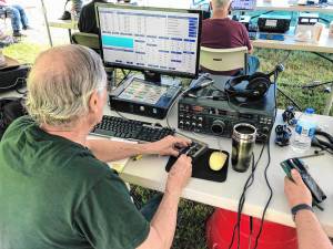 Ham radio operators on air this weekend