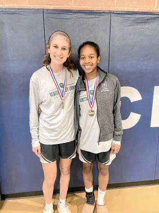 All Stars Maddy Seifert and Amya Cuddon. (Photo courtesy of David Marine)