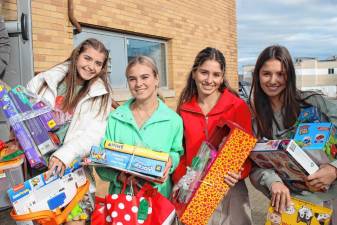 From left are Isabella Metternich, Meredith Severinsen, Gianna Bisbing and Gabriella Bisbing. (Photos provided)