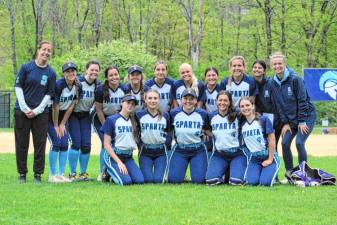 The Sparta High School softball team posted an overall record of 12-11 and went 4-6 in the very difficult Northwest Jersey Athletic Conference American Division. (Photo by Rocco Cortese)