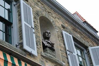 Bust of Gifford Pinchot at Grey Towers National Historic Site