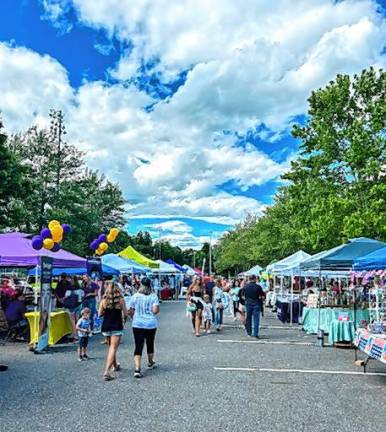 More than 100 vendors were set up at the annual event. (Photo by Olivia Flanz)