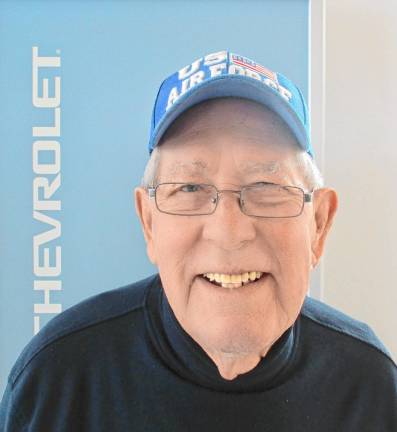 Frank Philhower is retiring after selling cars for 52 years at McGuire Chevrolet in Newton. (Photos provided)