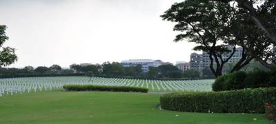 Pfc. Michael Concoy of Sussex County is buried in this cemetery in the Philippines. He died on July 13, 1942, in the Manila area during World War II. (Photos provided)