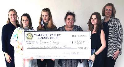 Rotary donates to family of Heaven Marie Davenport