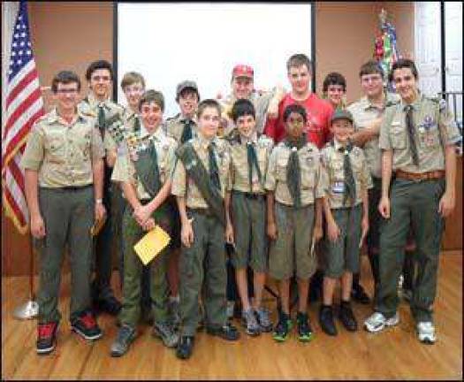 Troop 184 holds annual Court of Honor