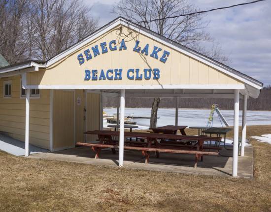 Seneca Lake Beach Club house at Seneca Lake Rd &amp; Tomahawk Trail - Sparta, NJ