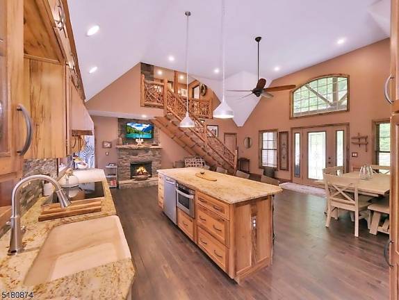 Lakefront gem is rustic and magnificent