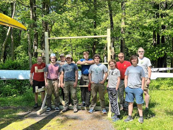 Eagle Scout aids Rowing Club