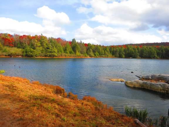 <b>Hemlock Pond, Sussex County, in the Delaware Water Gap National Recreation Area. (File photo by Pamela Chergotis)</b>