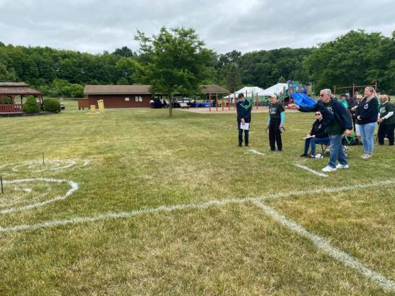 The horseshoes competition.