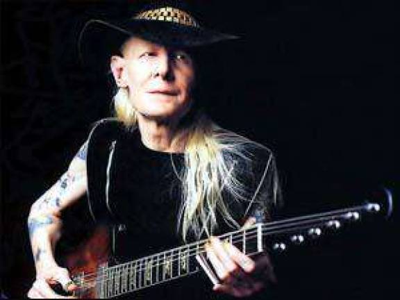 Johnny Winter coming to Stanhope House