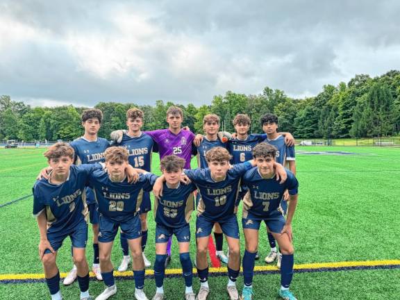 The Pope John XXIII Regional High School boys soccer team has several returning players. (Photo provided)