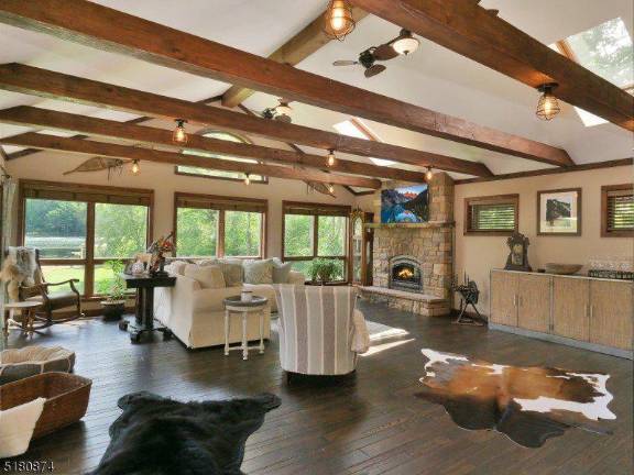 Lakefront gem is rustic and magnificent