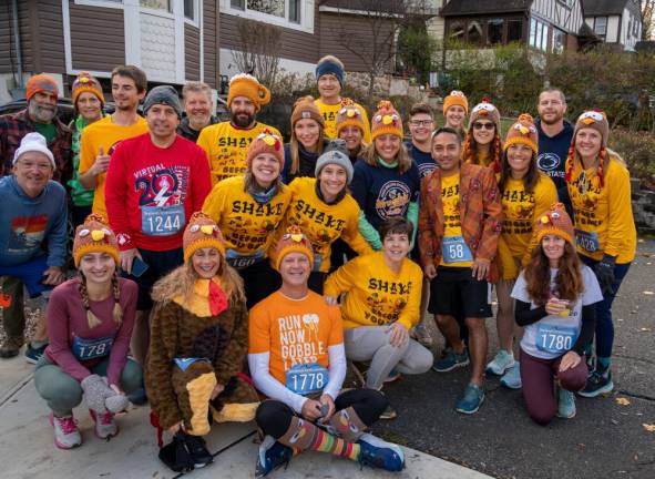 Members of the Lost Shaker of Salt trail running club.