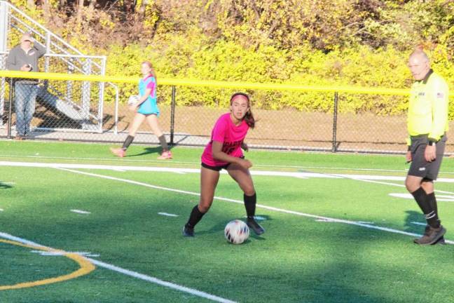 Sparta's Adriana Dolinski scored a goal and made an assist.