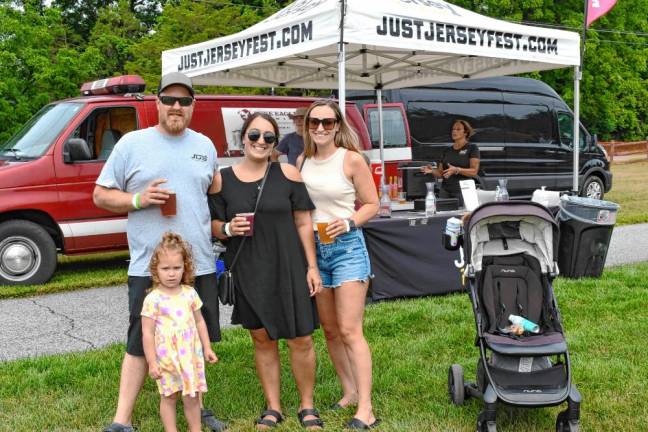 Justin, Kinsley and Alyssa Struble with Ryan Yaiser.