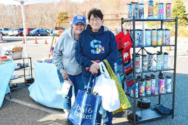 Allison and Michele Colville of Fredon.