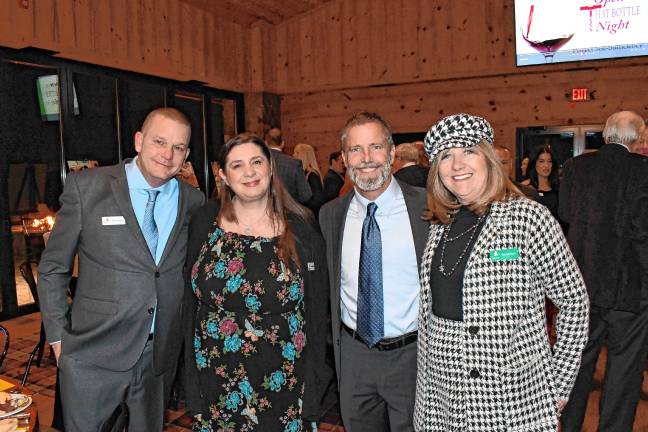 Tom and Silvana Edwards of North Hanover, Jack Raymond of Frenchtown and Sheryl Hoer of Lake Hopatcong.