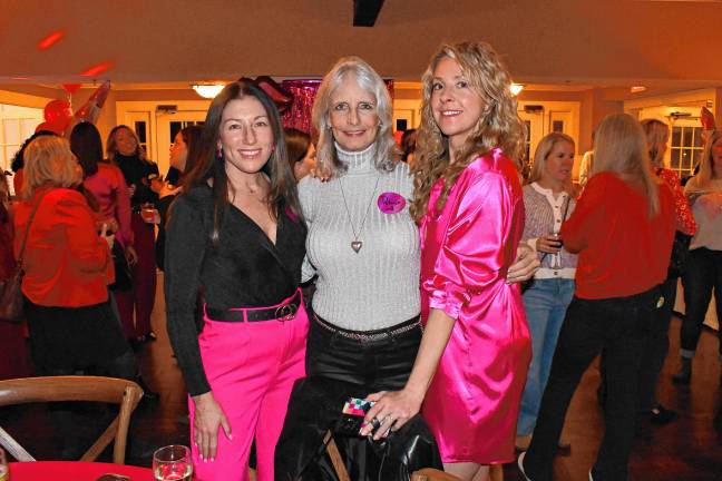 Stevie DiFrisco, Patrice Kullman and Jennifer Kanellis. DiFrisco and Kanellis hosted the party.