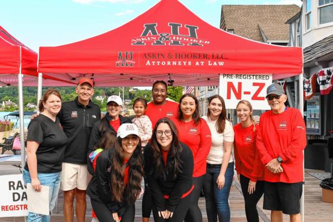 The law firm of Askin &amp; Hooker sponsors the seventh annual Labor Day 5K at the Lake Mohawk Plaza.