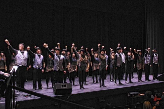 The Pope John Players perform excerpts from the musical ‘Pippin.’