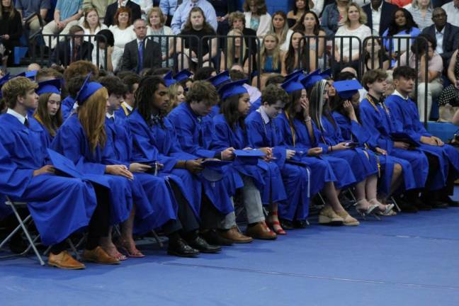 Pope John XXIII Regional High School graduation photos