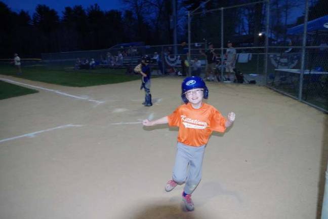 Opening day for Kittatinny little league