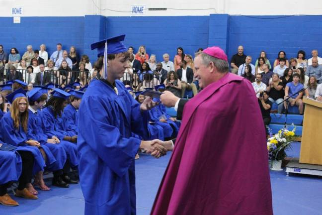 Pope John XXIII Regional High School graduation photos