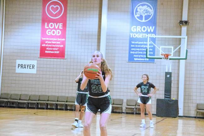 Veritas Christian's Madelyn Seifert was named a conference All Star. (Photo by George Leroy Hunter)