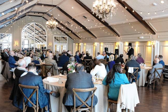 LD2 A Lincoln impersonator speaks at the Sussex County Republican Committee’s Lincoln Day Brunch at the Lake Mohawk Country Club in Sparta.