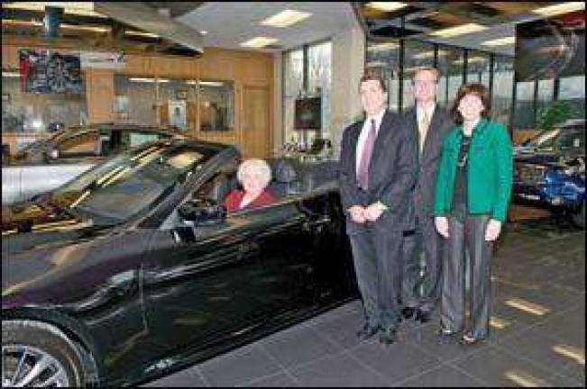 Retired librarian wins car