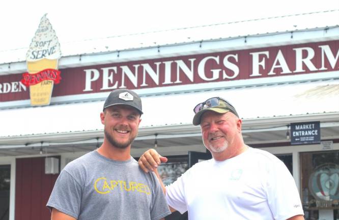 SJ and Steve Pennings of Pennings Orchard and Farm Market in Warwick, N.Y.