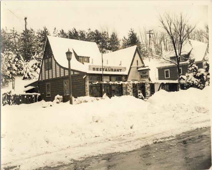 $!Krogh’s in black and white. (Photo courtesy of Sparta Historical Society and Gwen Donovan)