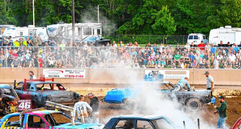 <b>Demolition Derby. (Photo by Maria Kovic)</b>