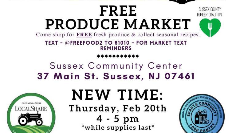 Free produce market today